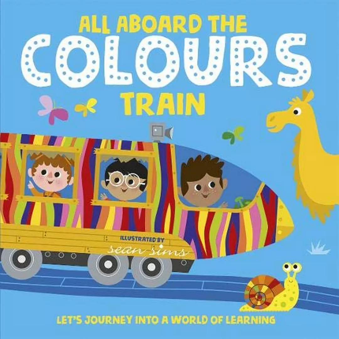 کتاب All Aboard the Colors Train