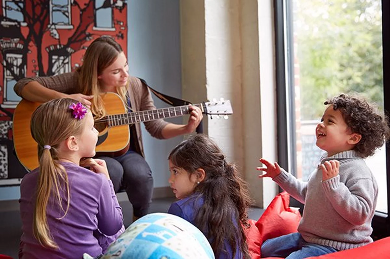 آموزش زبان به کودکان با موسیقی
