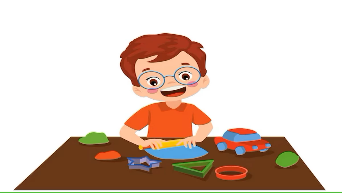 آموزش اعداد با خمیر بازی
