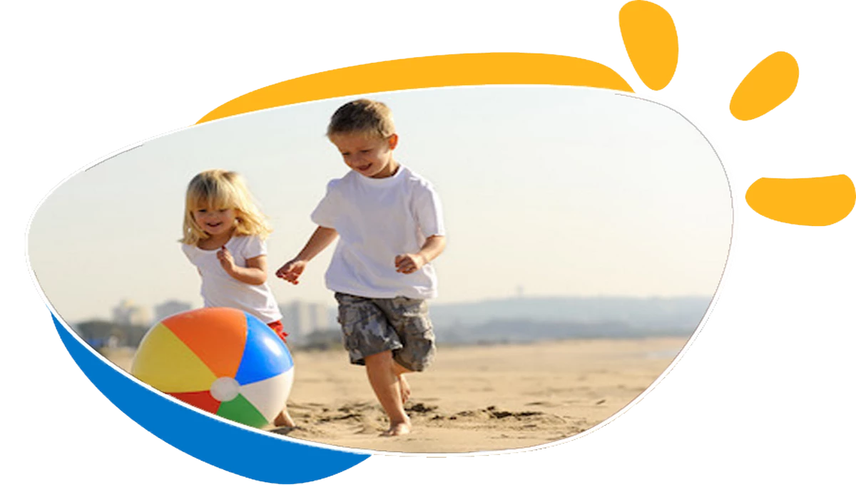 هدایت توپ با فوت کردن برای افزایش تمرکز کودکان