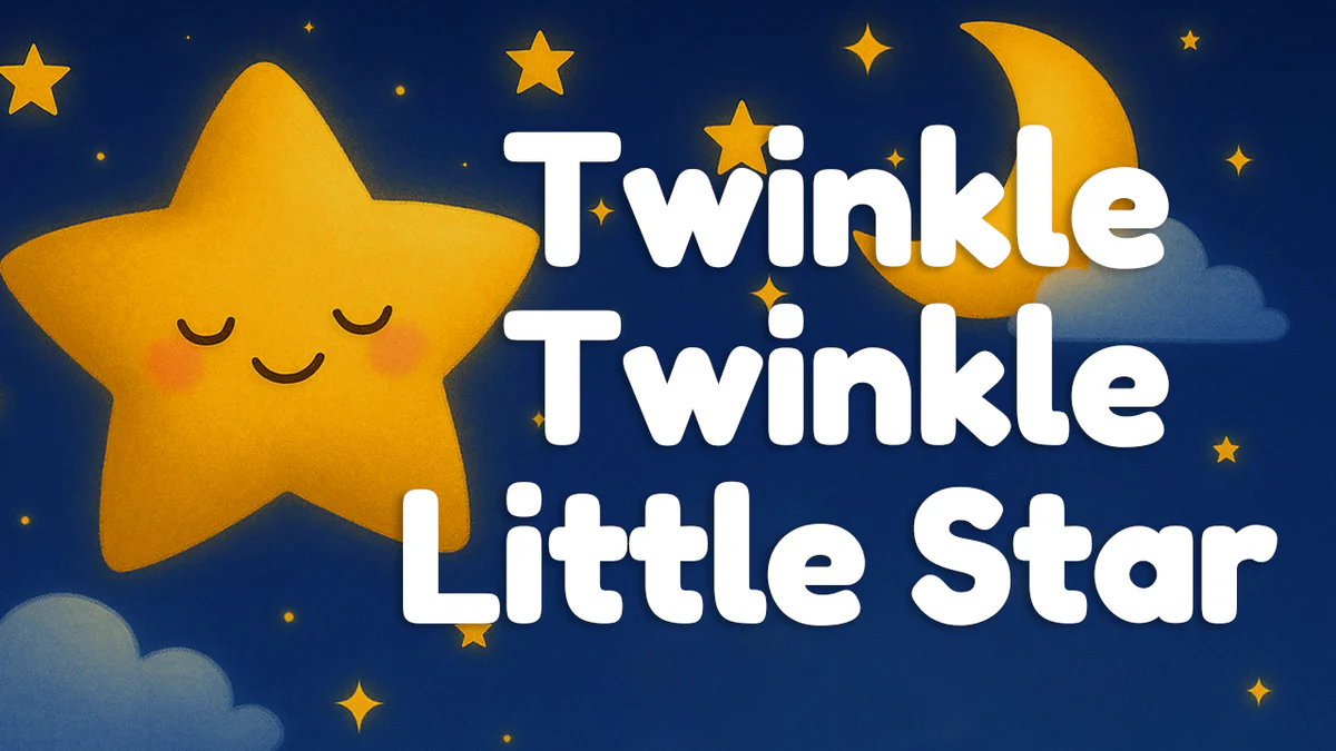 شعر انگلیسی برای کودک | شعر twinkle twinkle little star با ترجمه و فایل صوتی