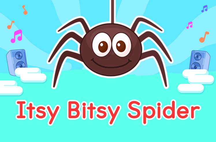 ۲۰ شعر انگلیسی برای کودک با ترجمه - شعر Itsy Bitsy Spider